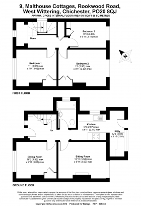 Property for Sale, West Wittering: 9 Malthouse Cottages | Baileys ...